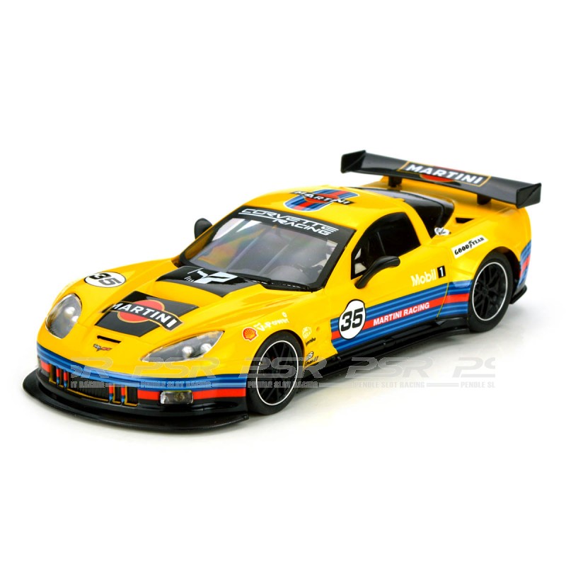 Voiture Slot Racing 1/32 NSR 1083 Chevrolet Corvette C6R, Sebring 12h 2010, N°3, Neuve