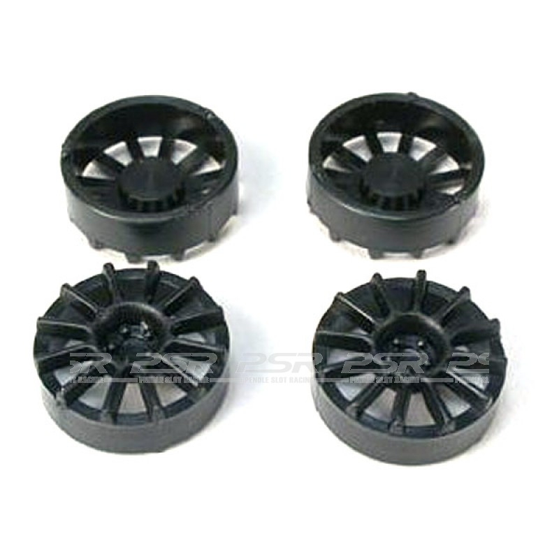 NSR Wheel Inserts 12 Spokes Black for Ø17 Wheels (NSR-5430)