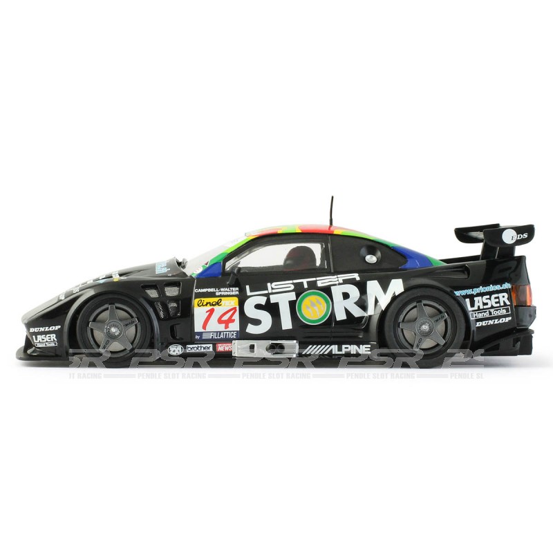 Coche De Slot Scalextric Lister Storm – Campeonato FIA GT 2000 Texaco, Compatible Con Scalextric 88019/A401