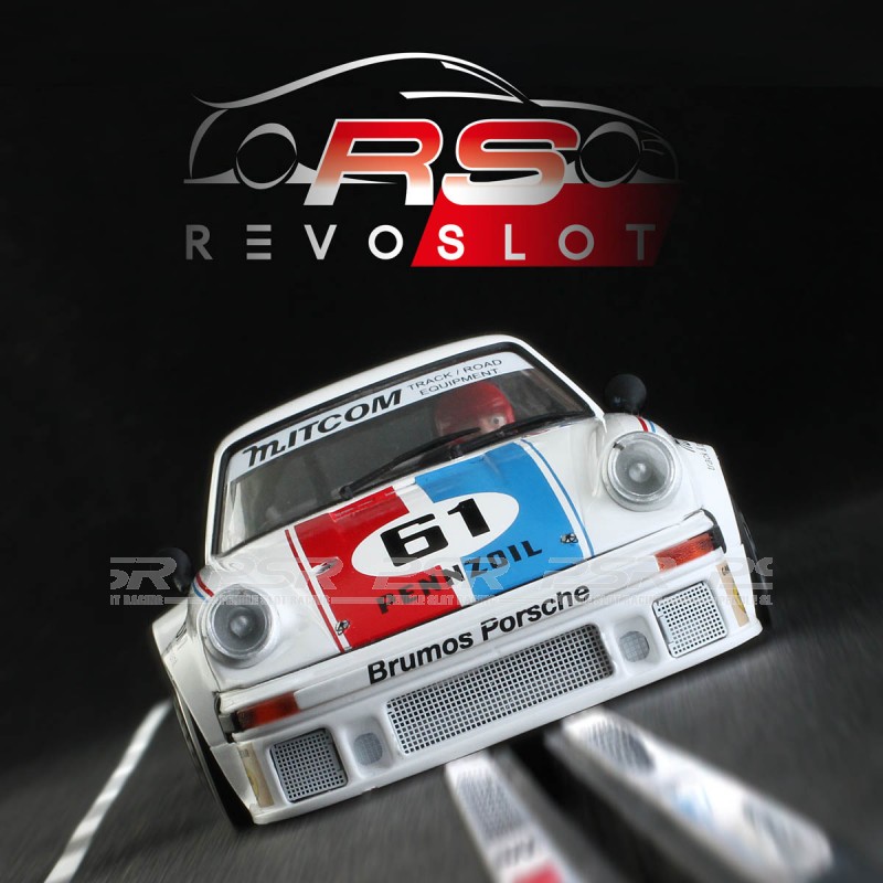 Modèle Réduit Porsche 911 Brumos Kendall N°61 - Burago 1/43 - Occasion - Voiture De Course