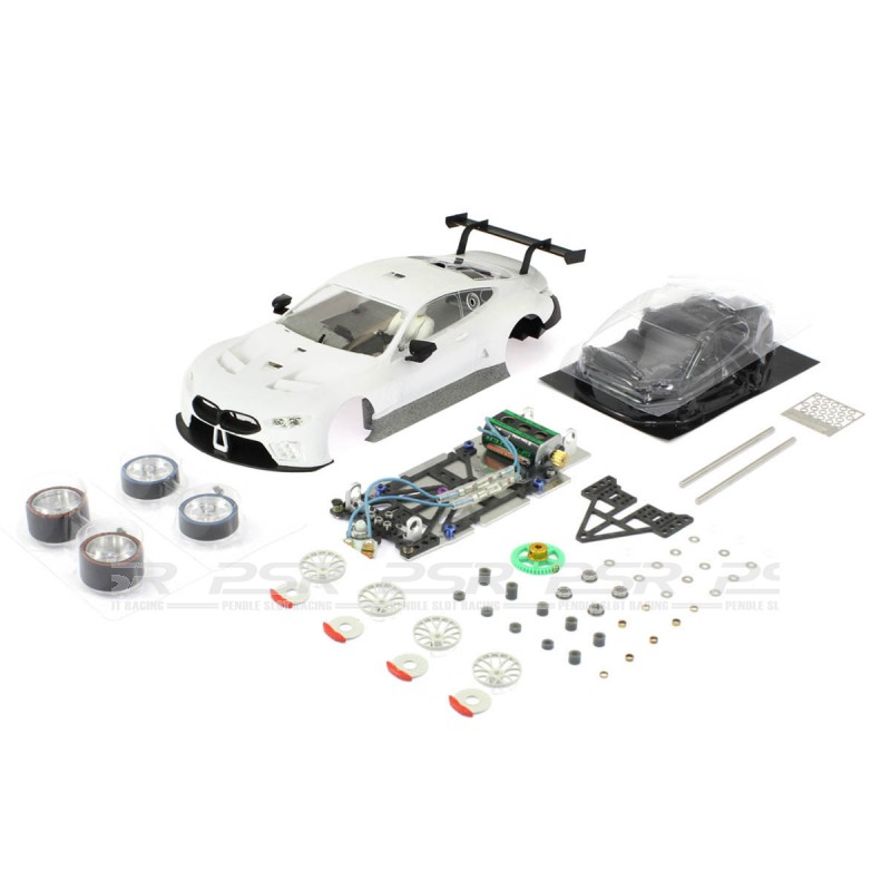 Scaleauto 1/24 BMW M8 LMGT White RC2 Kit (SC-7107RC2)