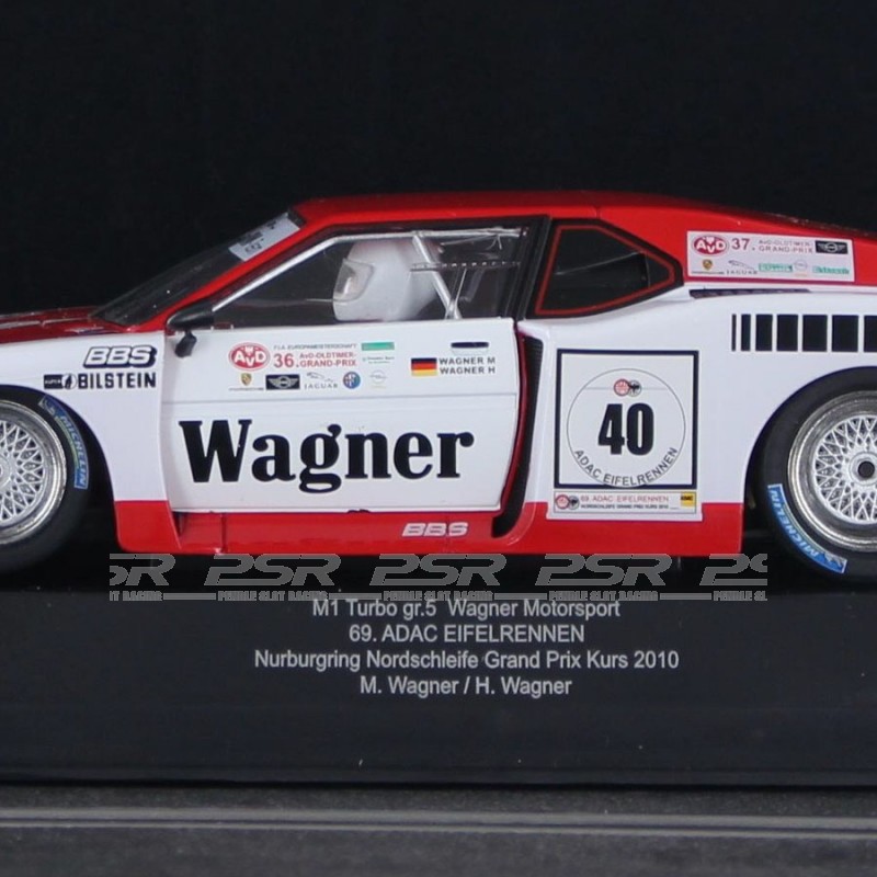 Racer Sideways BMW M1 Gr.5 Wagner Nurburgring GP 2010 (SW84)