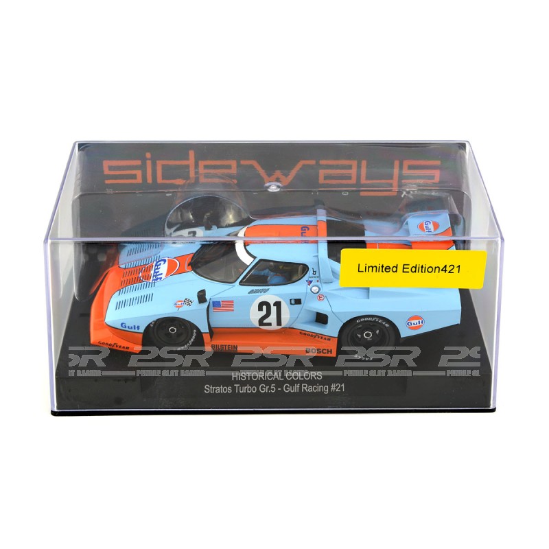 Racer Sideways SWHC07A LANCIA STRATOS Turbo Gr.5 Gulf No.21 Limited Edition for sale online 