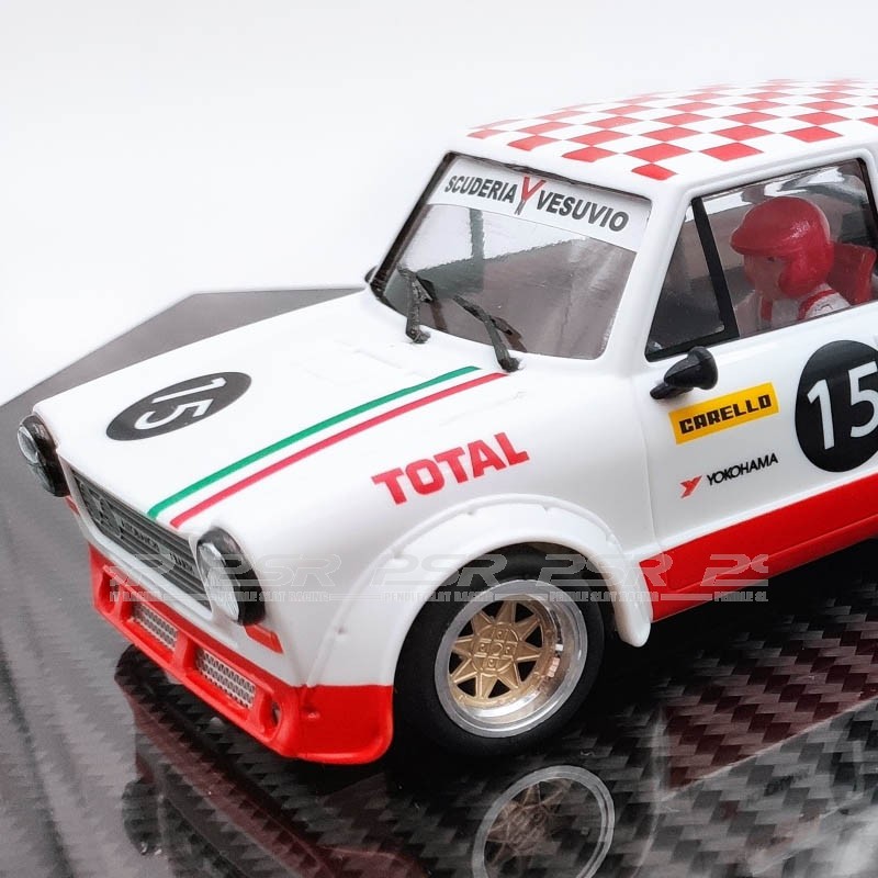 Slot Car BRM 1/24 – Autobianchi Abarth A112 Alitalia N°213 – État Neuf