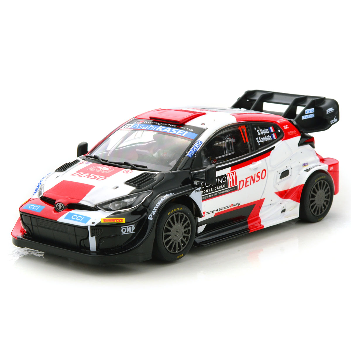 SCX Advance Toyota Yaris No.17 WRC Monte-Carlo 2023 (E10524)