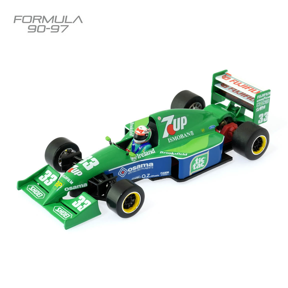 Scaleauto Formula 90-97 B191 7up 1991 No.33 Andrea de Cesaris (SC