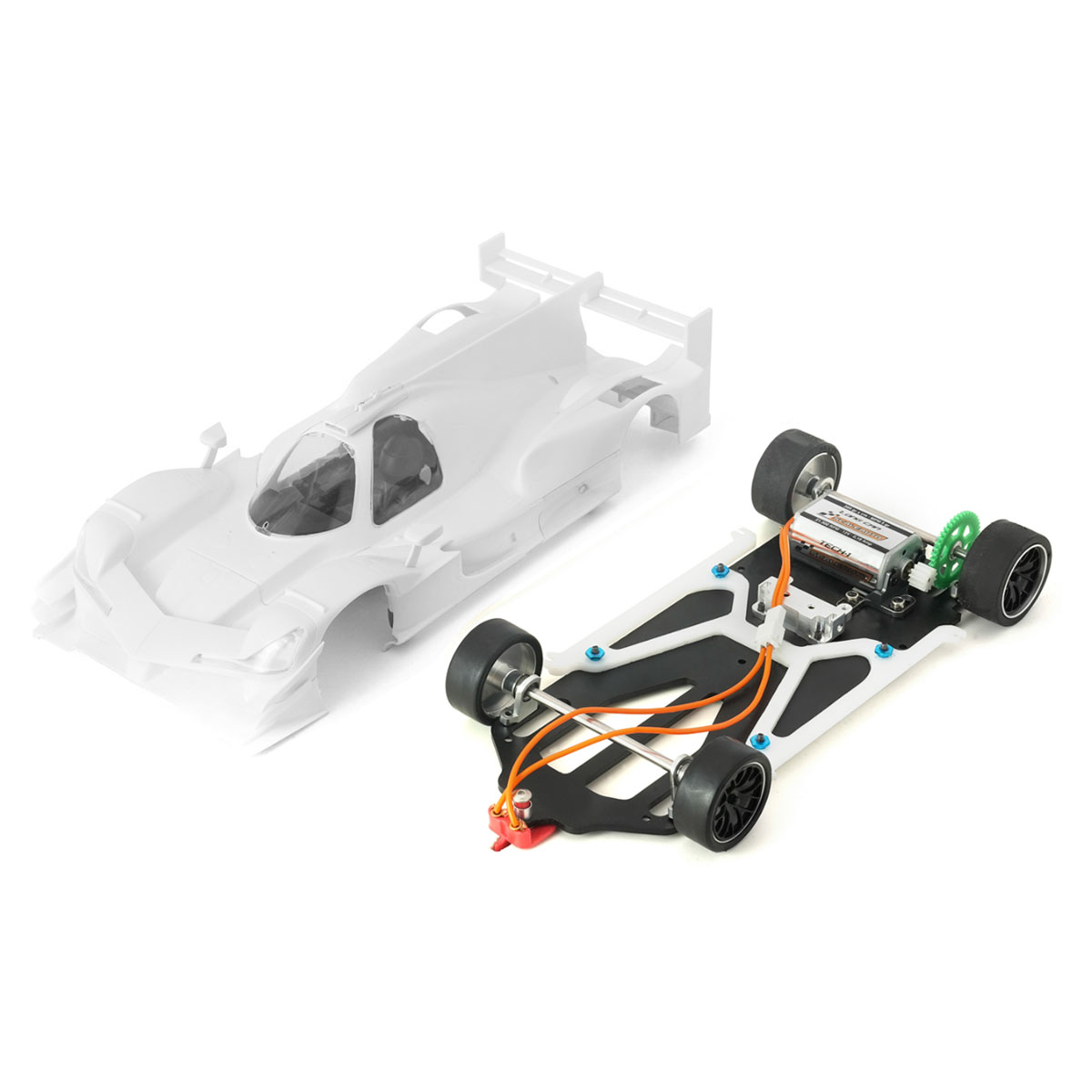 Scaleauto 1/24 Acura ARX-05 HS-LMP White Kit (SC-7110HS)