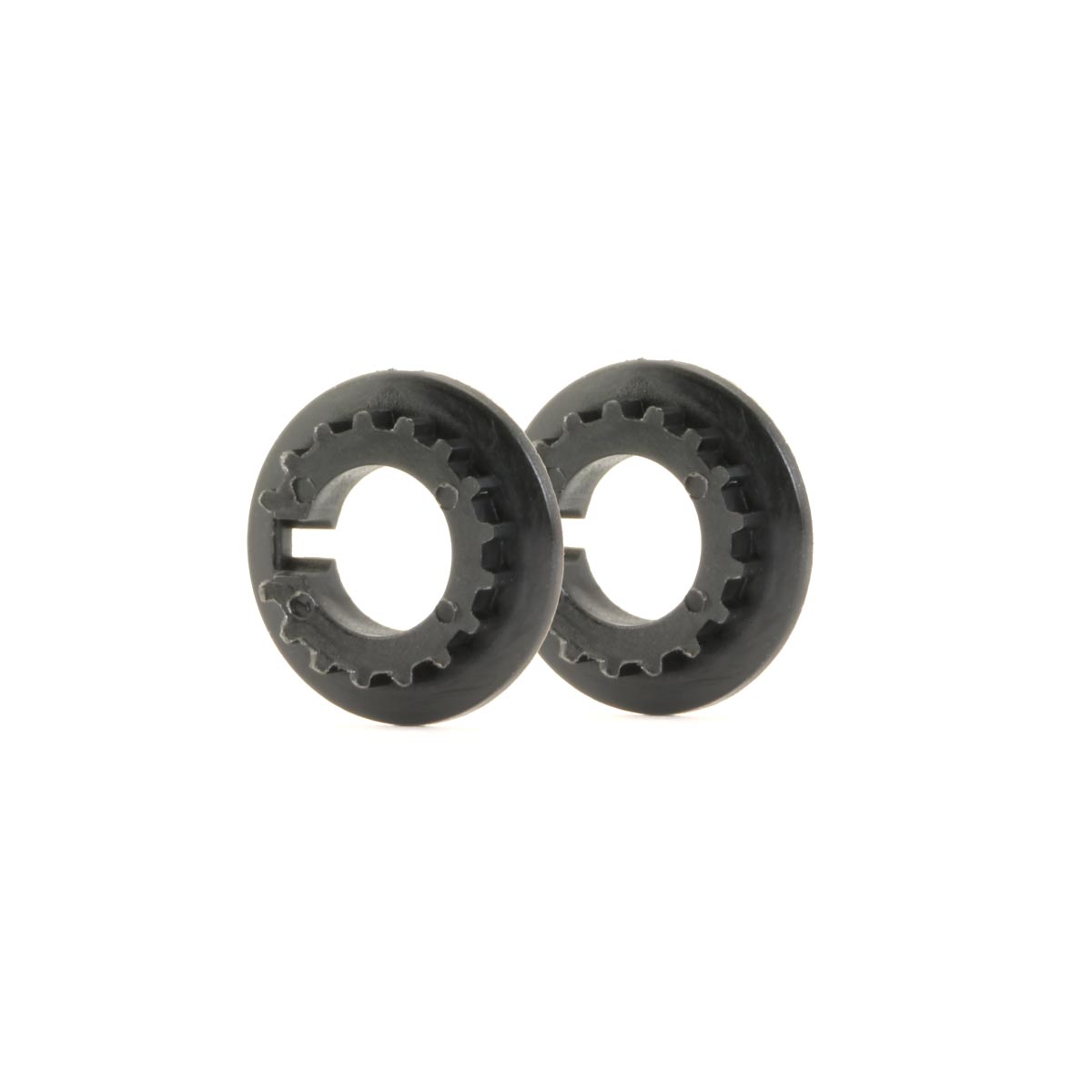SLOT IT SICH100 4WD 17-TOOTH PULLEY BLACK 2PCS NEW 1/32 SLOT CAR PART 