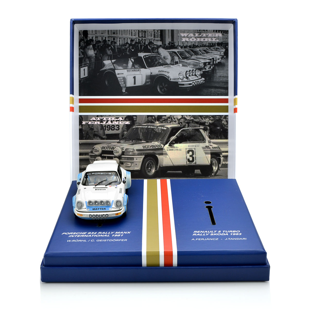 Fly Porsche 911 No.1 Rothmans Manx Rally 1981 + Special Box (TEAM22)