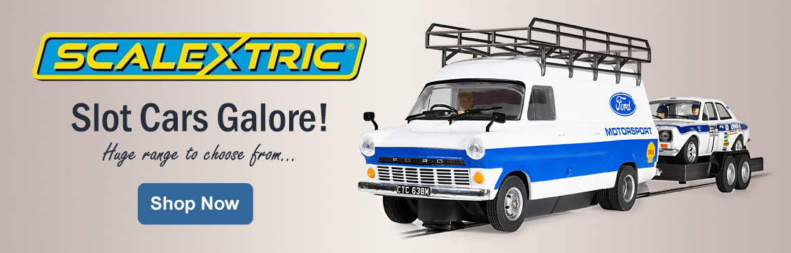 Scalextric Ford Transit MK1 and Escort MK1 Trailer