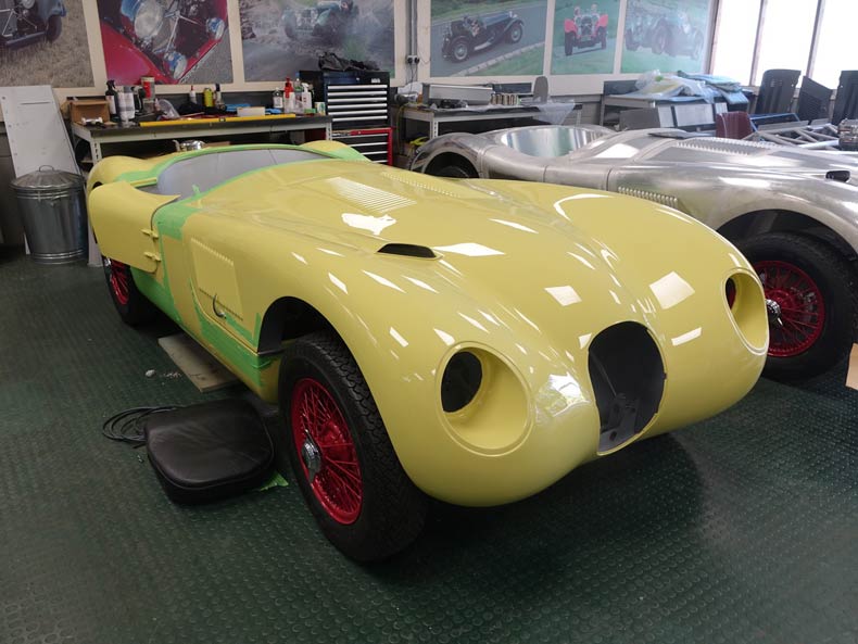 Jaguar E1A 60th Anniversary Test Run