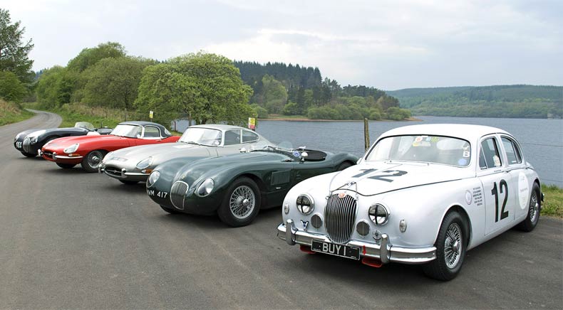 Jaguar E1A 60th Anniversary Test Run