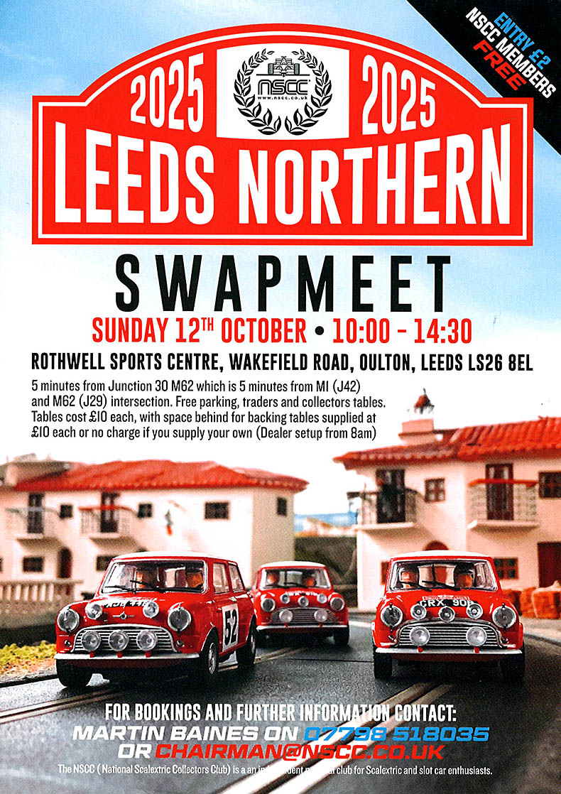 NSCC Scalextric Swapmeet Leeds
