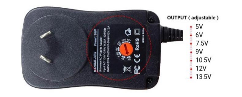 Adjustable power supply Adjustable power supply