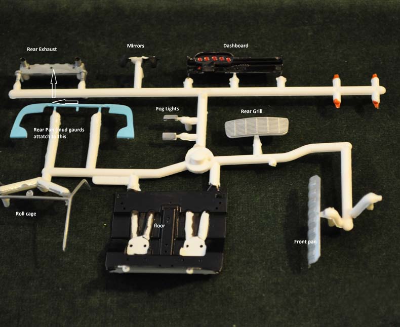 Scaleauto Porsche 959 Kit Body Parts Scaleauto Porsche 959 Kit Body Parts